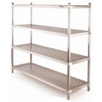 6S12PF Six-S Stainless Steel Shelving System