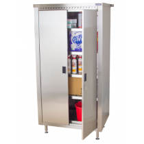 CO124 Stainless Steel COSHH Cupboard