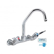 AquaTechnix TX-W-406L Wall mounted lever taps and spout