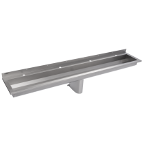 SANX240 Wall Mounted Wash Trough With Tap Ledge